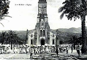 1875- Blida - L'Eglise